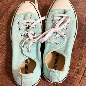 Converse Aqua Canvas Sneakers